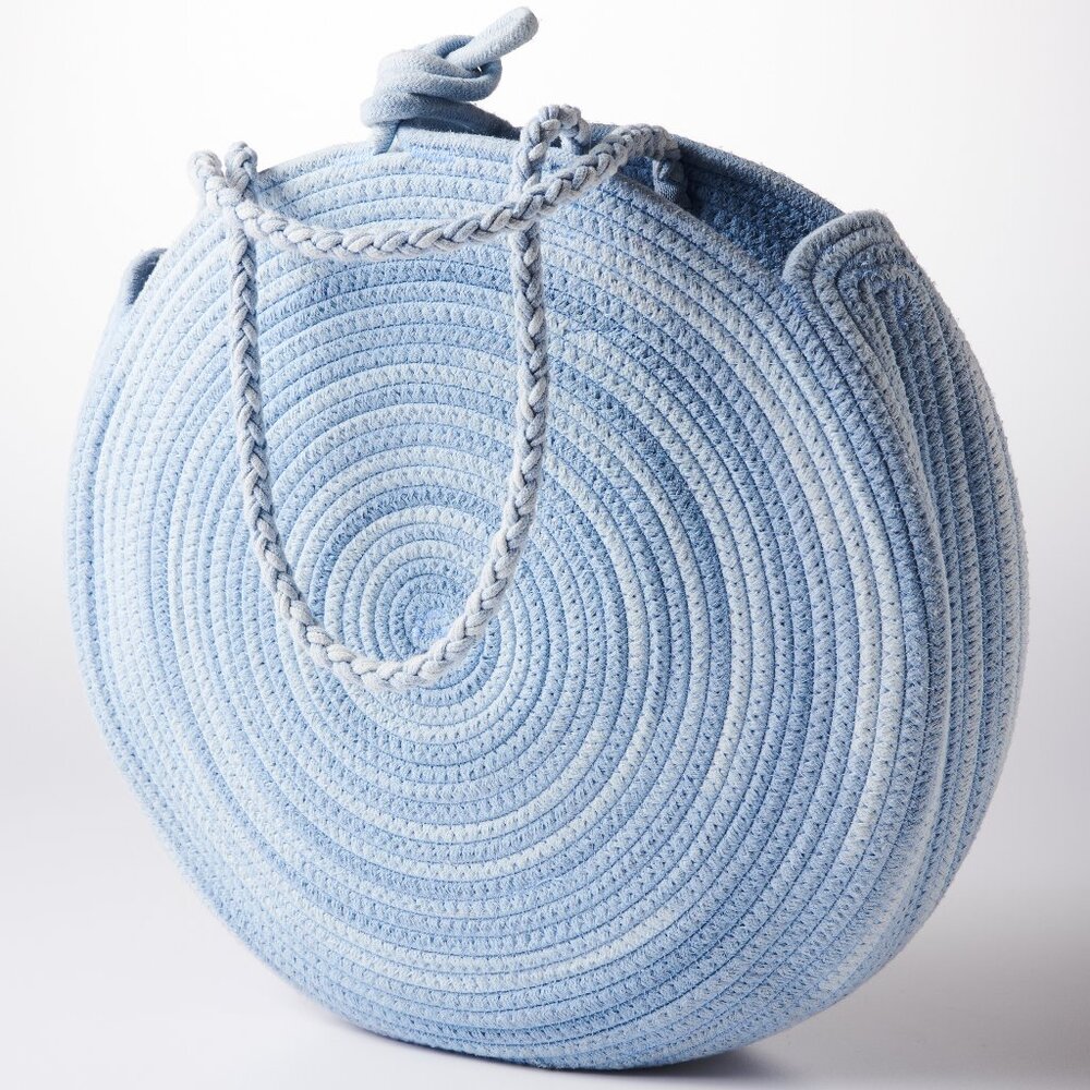 Universal Thread Good Company Blue Textile Big Purse or Tote